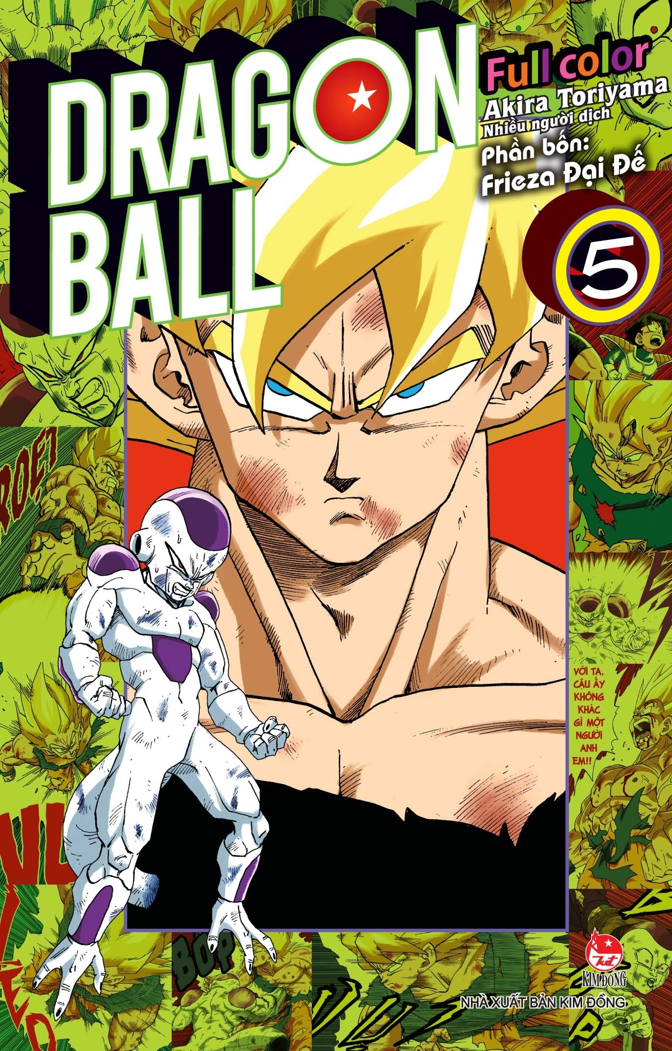 Dragon Ball Full Color - Phần bốn: Frieza Đại Đế - Tập 5 Dragon Ball Full Color - Phần bốn: Frieza Đại Đế - Tập 5