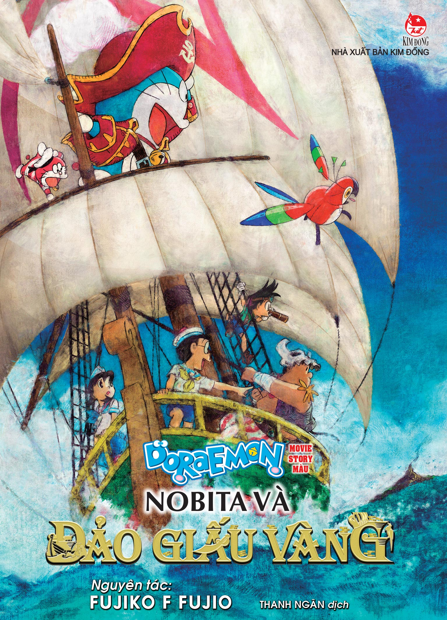 Doraemon Movie Story Màu: Nobita và đảo giấu vàng