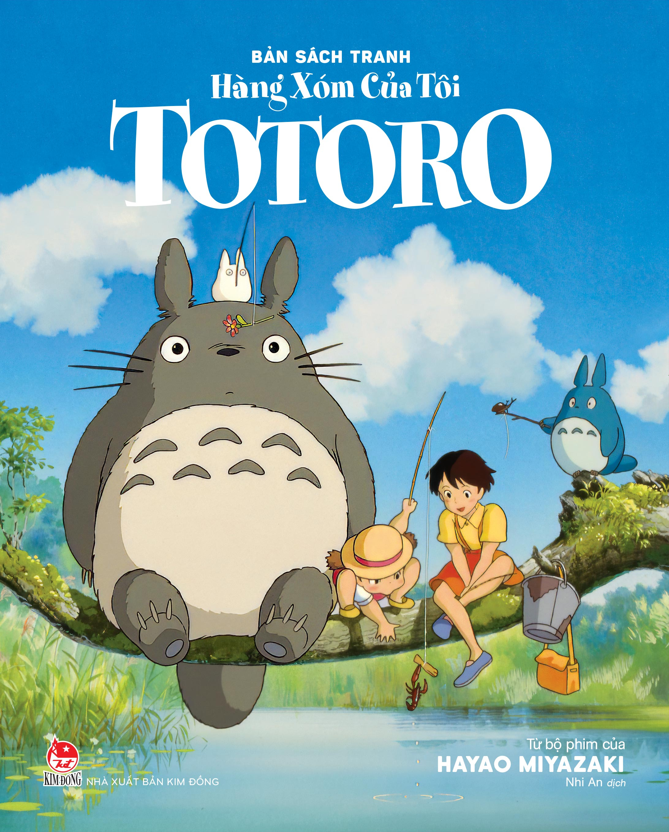 Bản sách tranh Hàng xóm của tôi Totoro