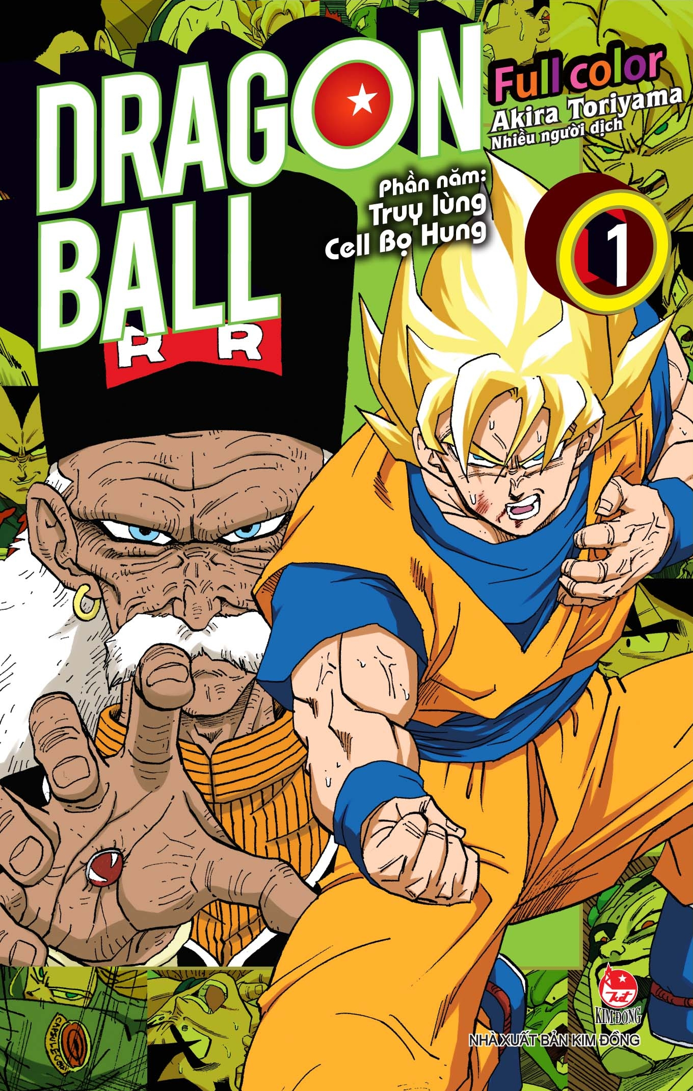 Dragon Ball Full Color - Phần năm: Truy lùng Cell Bọ Hung - Tập 1 Dragon Ball Full Color - Phần năm: Truy lùng Cell Bọ Hung - Tập 1