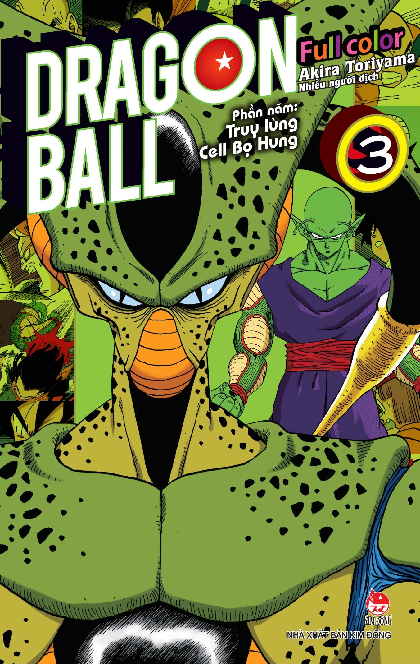 Dragon Ball Full Color - Phần năm: Truy lùng Cell Bọ Hung - Tập 3 Dragon Ball Full Color - Phần năm: Truy lùng Cell Bọ Hung - Tập 3