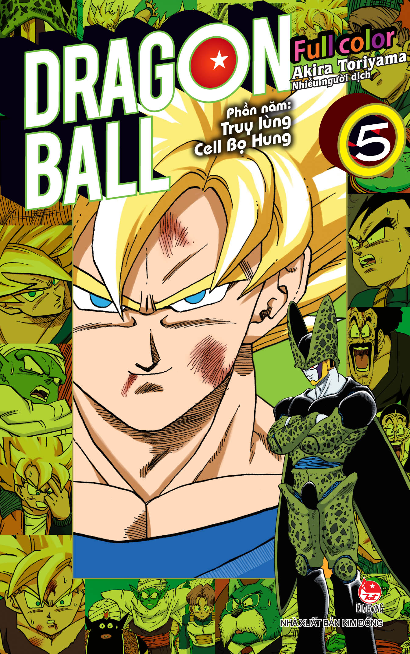 Dragon Ball Full Color - Phần năm: Truy lùng Cell Bọ Hung - Tập 5 Dragon Ball Full Color - Phần năm: Truy lùng Cell Bọ Hung - Tập 5