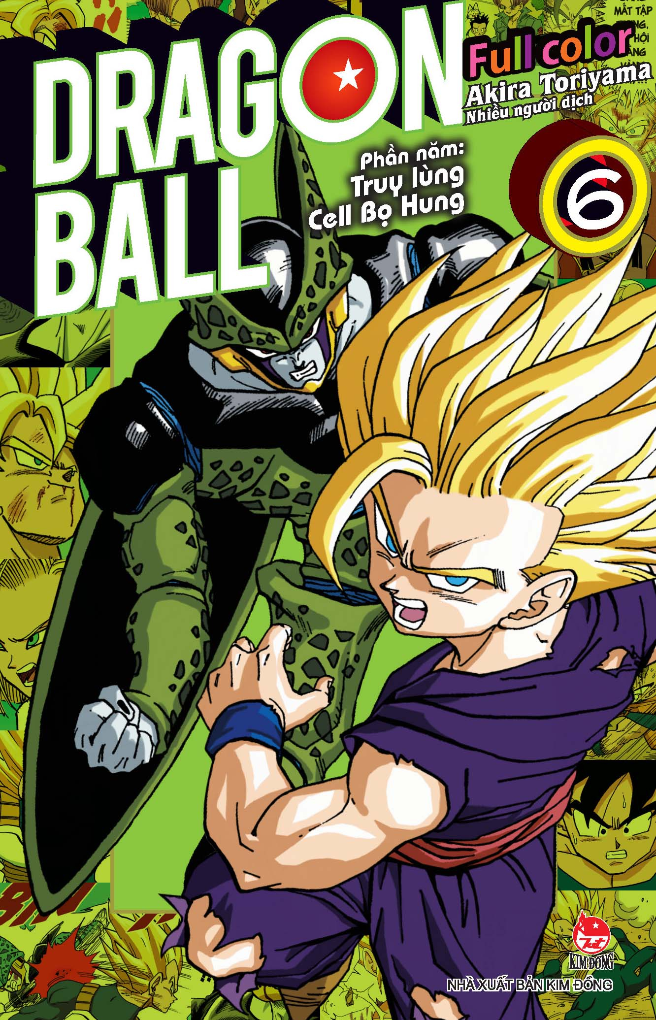 Dragon Ball Full Color - Phần năm: Truy lùng Cell Bọ Hung - Tập 6 Dragon Ball Full Color - Phần năm: Truy lùng Cell Bọ Hung - Tập 6