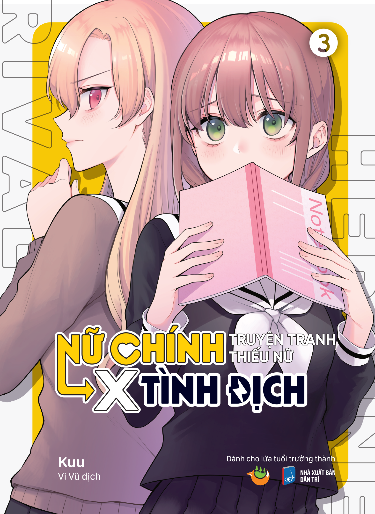 Nữ chính truyện tranh thiếu nữ x Tình địch - Tập 3